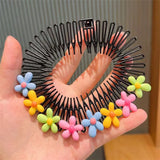 Children's r Colorful Hair Headband Clips