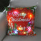 LED Christmas Pillowcase Cushion Covers.