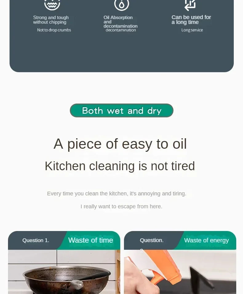 Disposable Hanging Kitchen Wipes