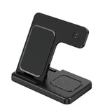 3 in 1 100W  Foldable Wireless Night Light Fast Charging Station For iPhone 16 15 14 13 12 And Apple Watch Airpods