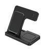 3 in 1 100W  Foldable Wireless Night Light Fast Charging Station For iPhone 16 15 14 13 12 And Apple Watch Airpods