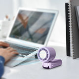 USB Rechargeable Foldable  Handheld Turbo Fan