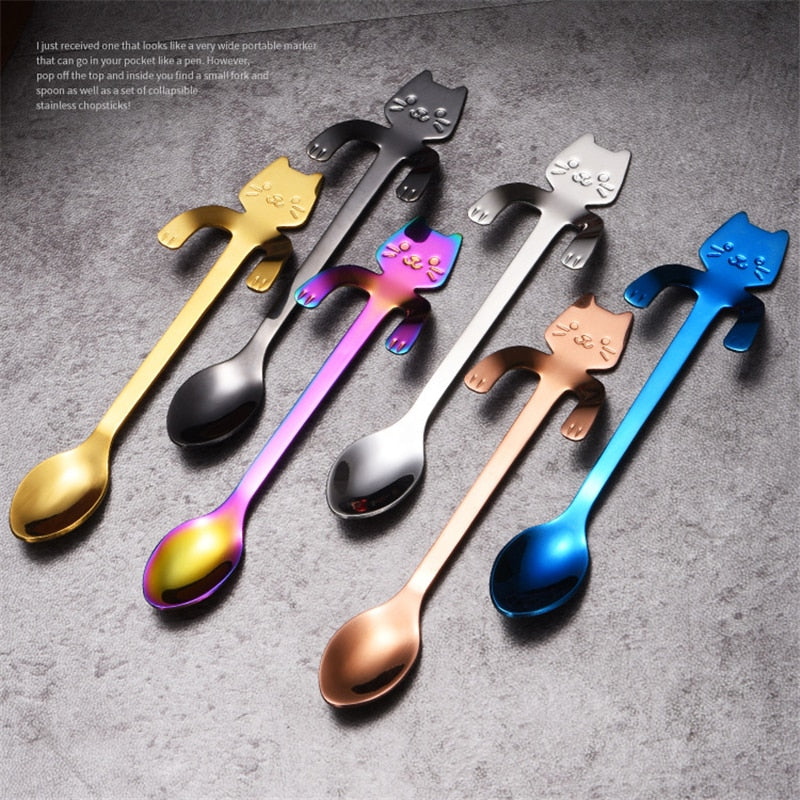 Desserts/Coffee Mini Cat Spoon.