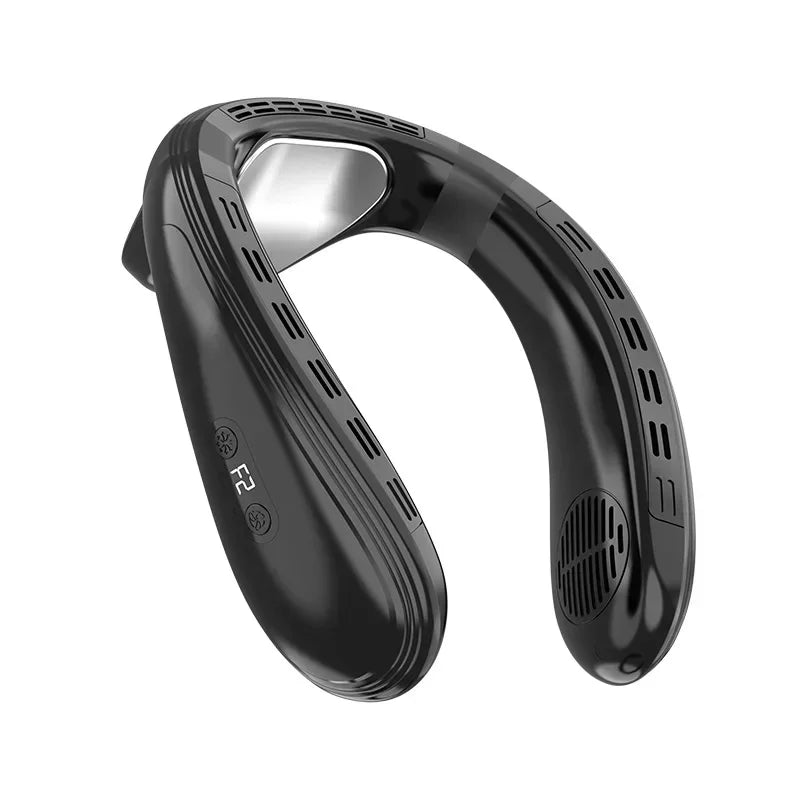 Rechargeable Semiconductor Bladeless Turbo Neck Fan