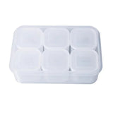6 Grids Refrigerator Food Storage Box with Lids