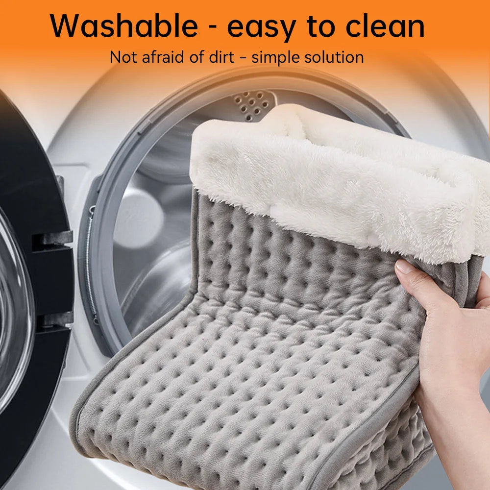 26*28*22cm Electric Remote Controlled Heated Foot US/EU Warmers With 9 Temp Settings and Washable Insert