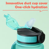 1L BPA Free Reusable Thermal Plastic Drinking Bottle