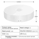 PIR LED/USB Rechargeable Motion Sensor Night Light For Kitchens, Closets and Staircase.