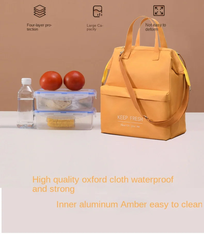 Large Waterproof Insulated Lunch Bag