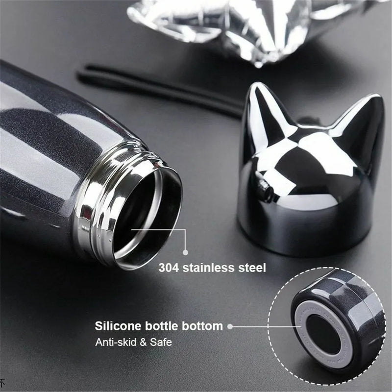 Stainless Steel  Double Wall Vacuum Thermos/Water Bottle.