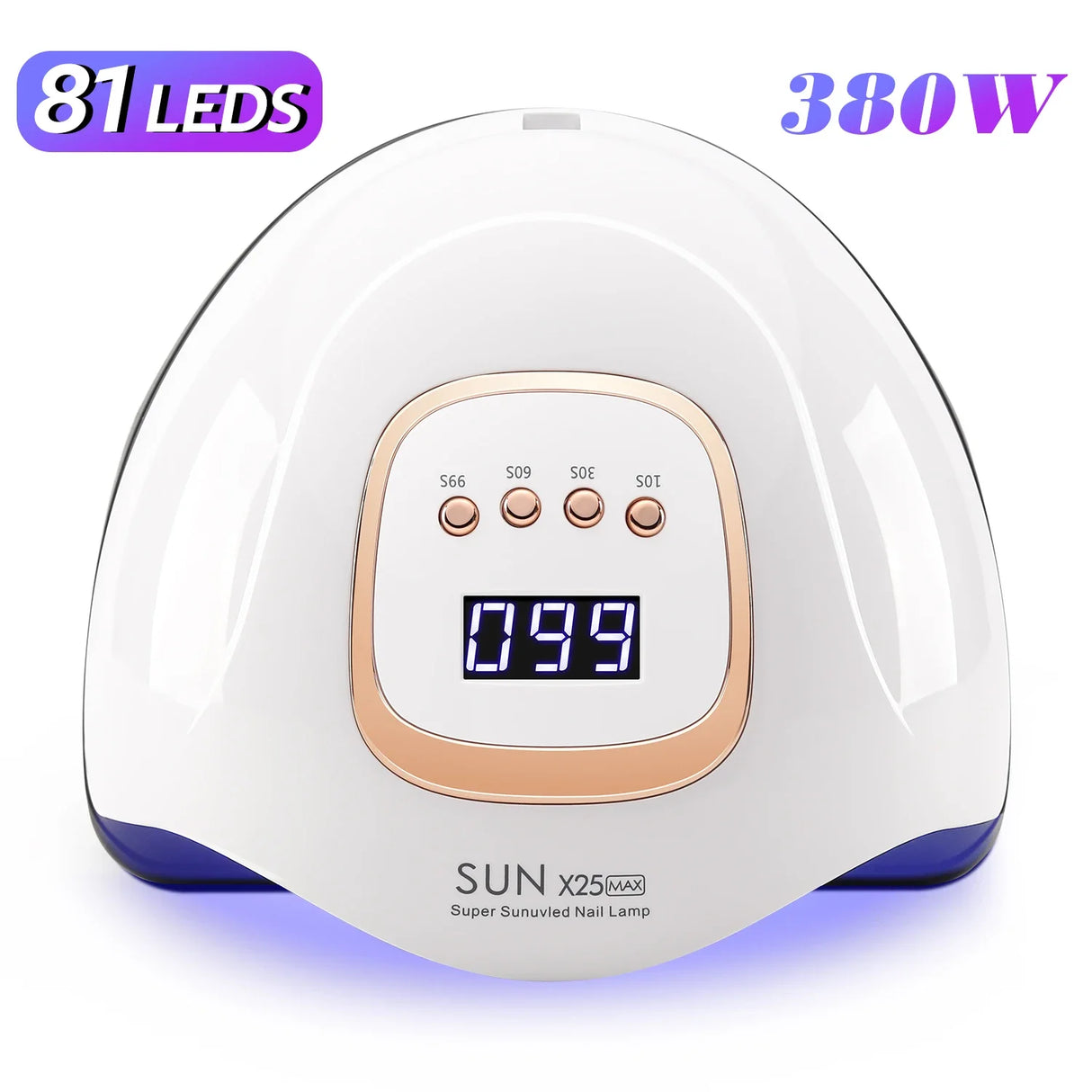 380W UV/ 81LED Manicure Lamp With Handle