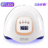 380W UV/ 81LED Manicure Lamp With Handle