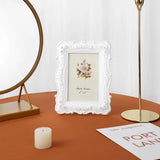 1PC White Rose Photo Frame