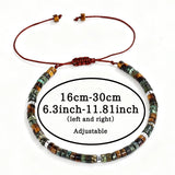 Women's Adjustable Rope Closure Beach Anklet