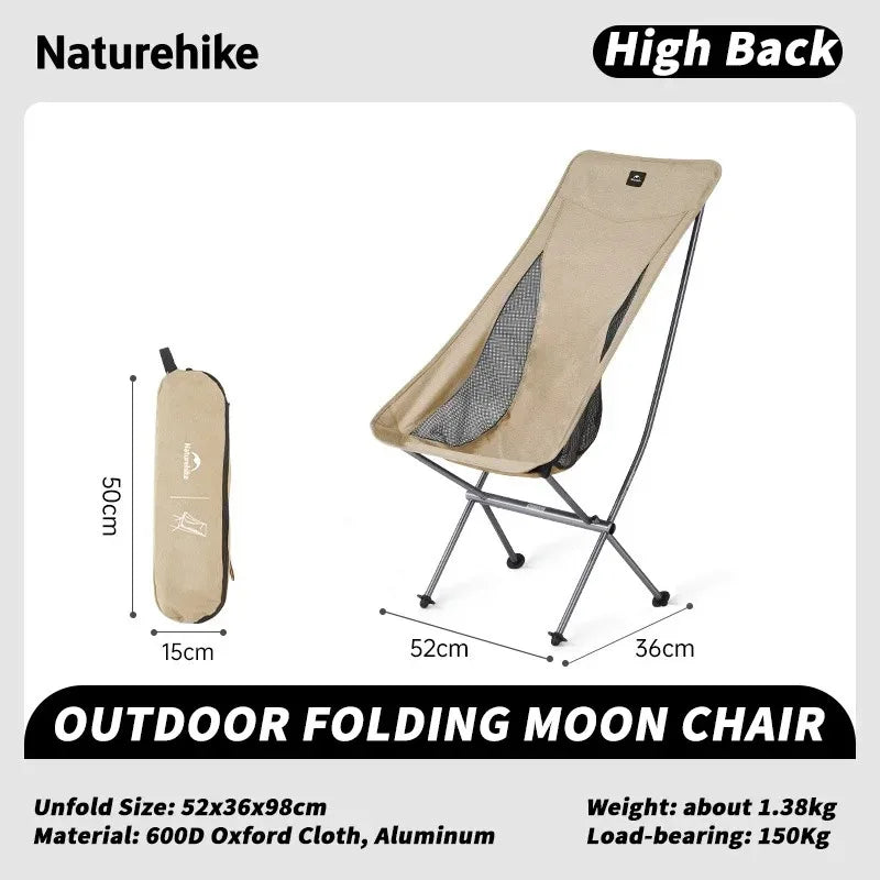 Naturehike Ultralight Folding Aluminum Mesh Camping Chair