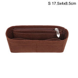 Felt Insert Accessory Organizer For Handbags