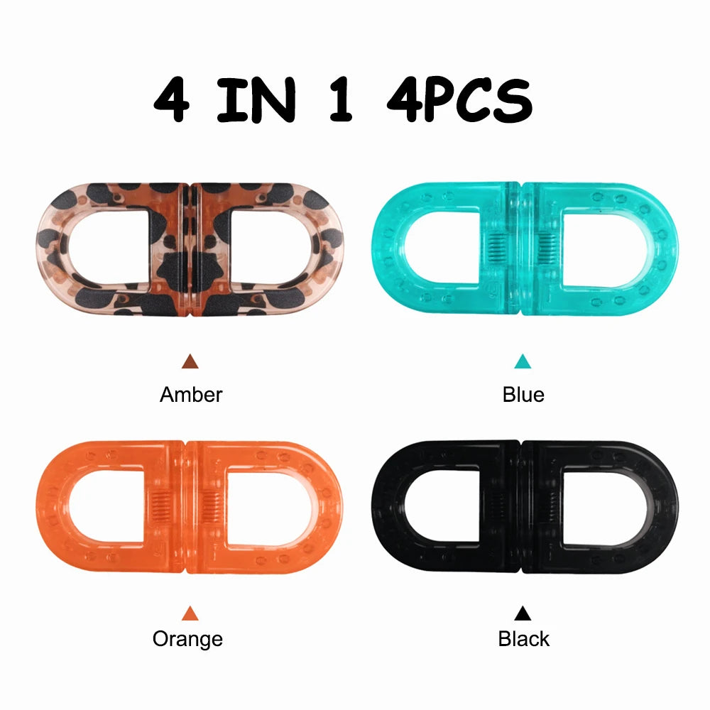4 Pack Non -Slip Magnetic Hair Clips