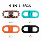 4 Pack Non -Slip Magnetic Hair Clips