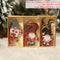 4-12pcs Wooden Christmas Tree Pendants Ornaments