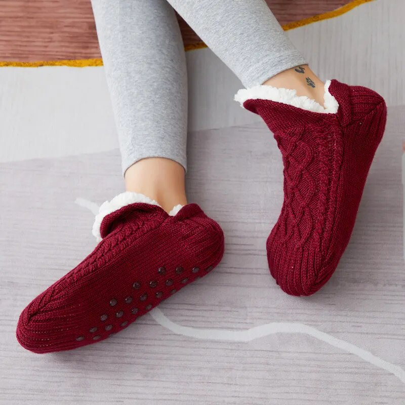 Winter Woven Thermal Cashmere Socks.