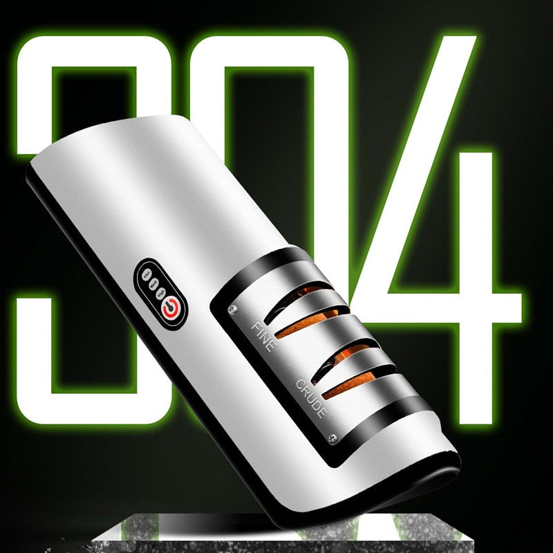 USB  Rechargeable Electric Knife Sharpener.