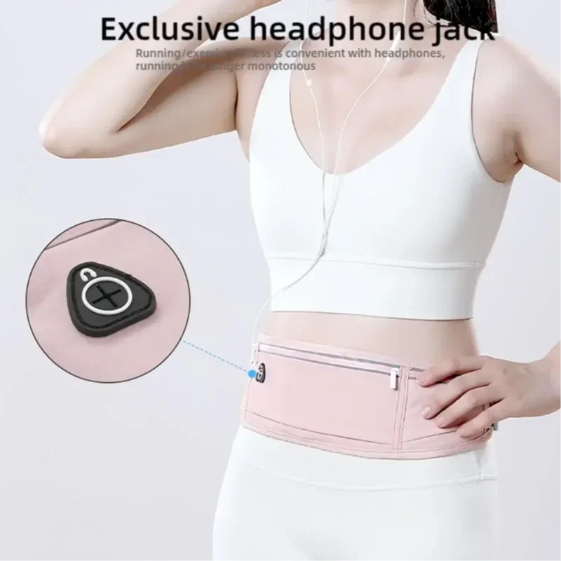 Men Or Women's Sports Waist Bag or Phone Or Opening For Headphones