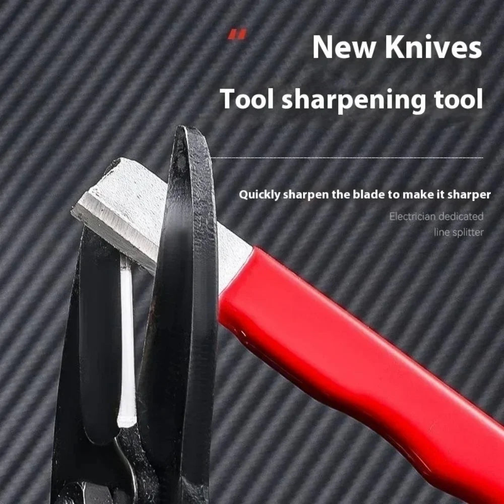 Tungsten Diamond Ceramic Sharpening Stone For Knives Scissors OR  Gardening Shears