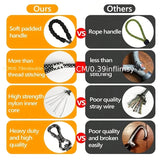 Heavy Duty Durable Rope Leash With Soft Handle for Small, Medium Pets