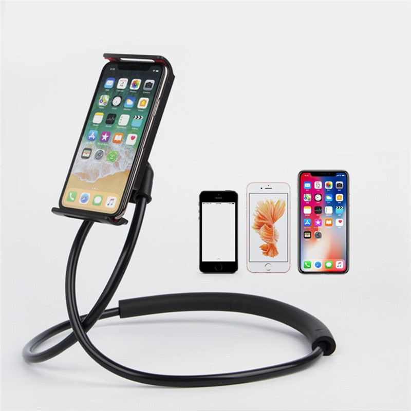 New Flexible Mobile Phone Holder That Hangs from your Neck For Hands Free Facetime or Watching a Movie.