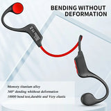 Bone Conduction  Bluetooth MP3-IPX8 Wireless Headset Waterproof For Swimming