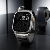 Silicone Sports Strap for Apple Watch Ultra 2/1 49mm Series 9 8 7 45mm 44mm Or IWatch 6 5 4 3 Se 44mm 42mm