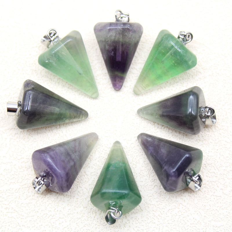 Reiki Natural Stone To Make Beautiful Pendants.