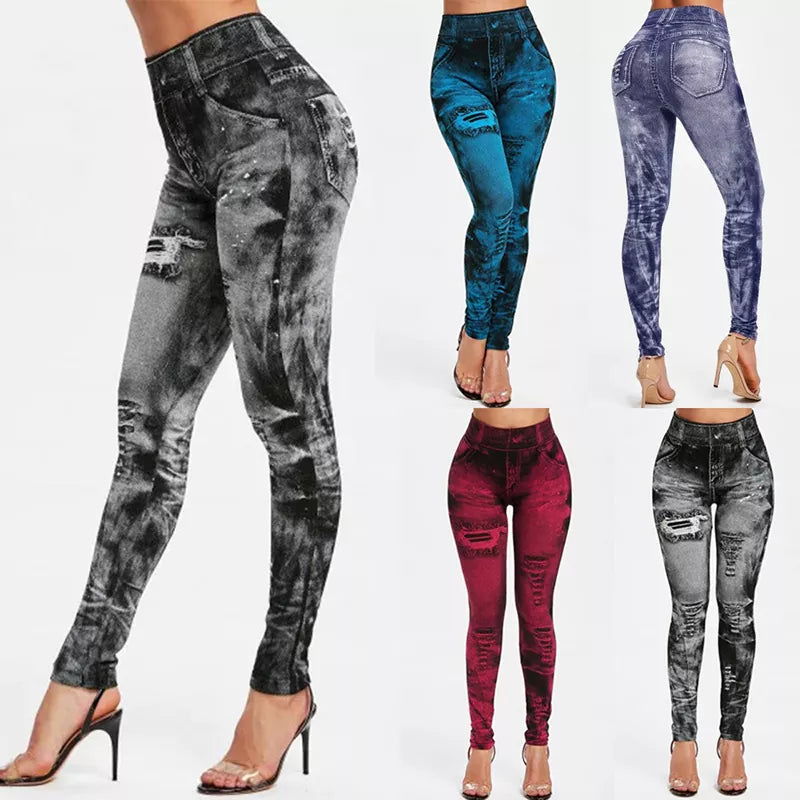 Women's High Waisted Jeggings