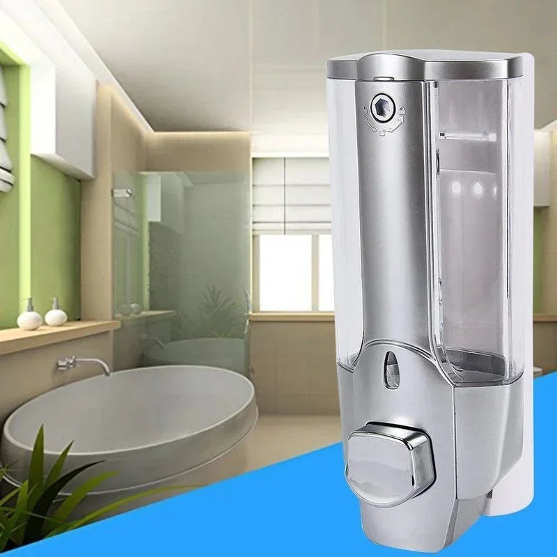 350ml Hand Soap/Shampoo Wall Mount Dispenser