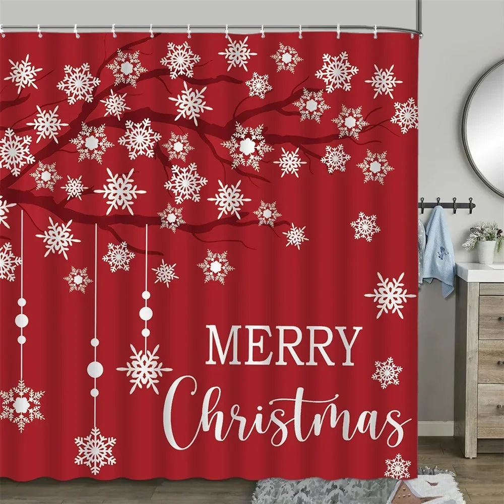 Christmas Shower Curtain