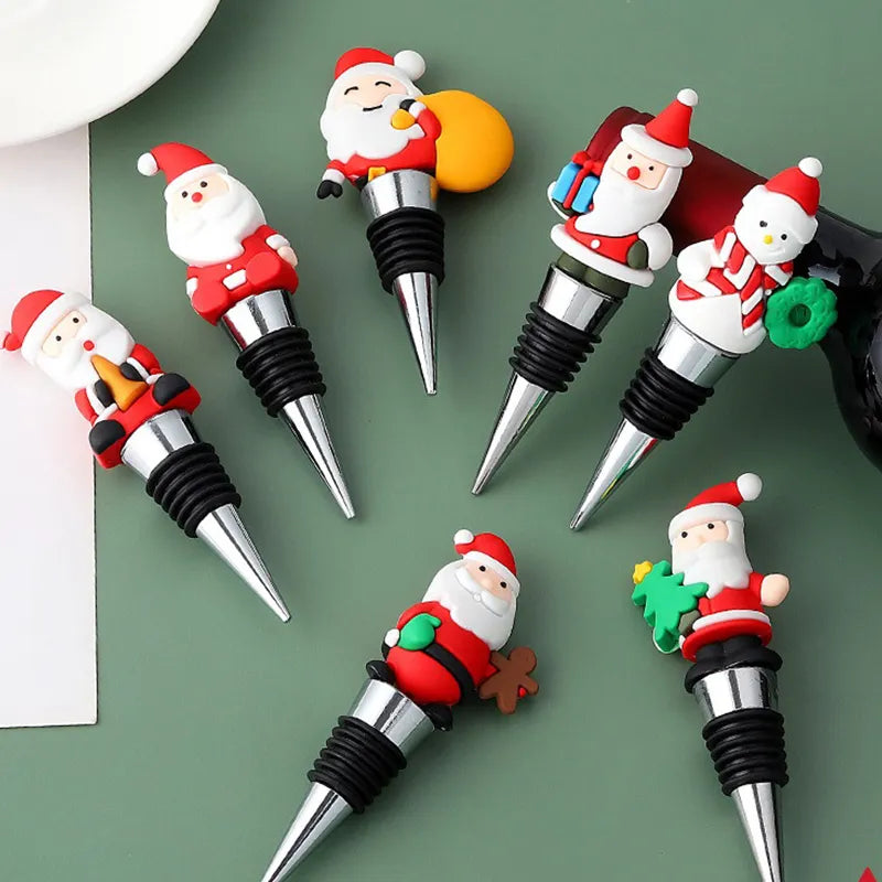 1PC Christmas/Halloween Wine/Champagne Stoppers.