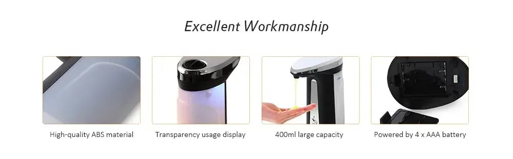 Touchless ABS Soap Dispenser