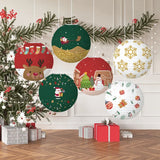 Christmas Decorative Hanging Paper Lanterns.