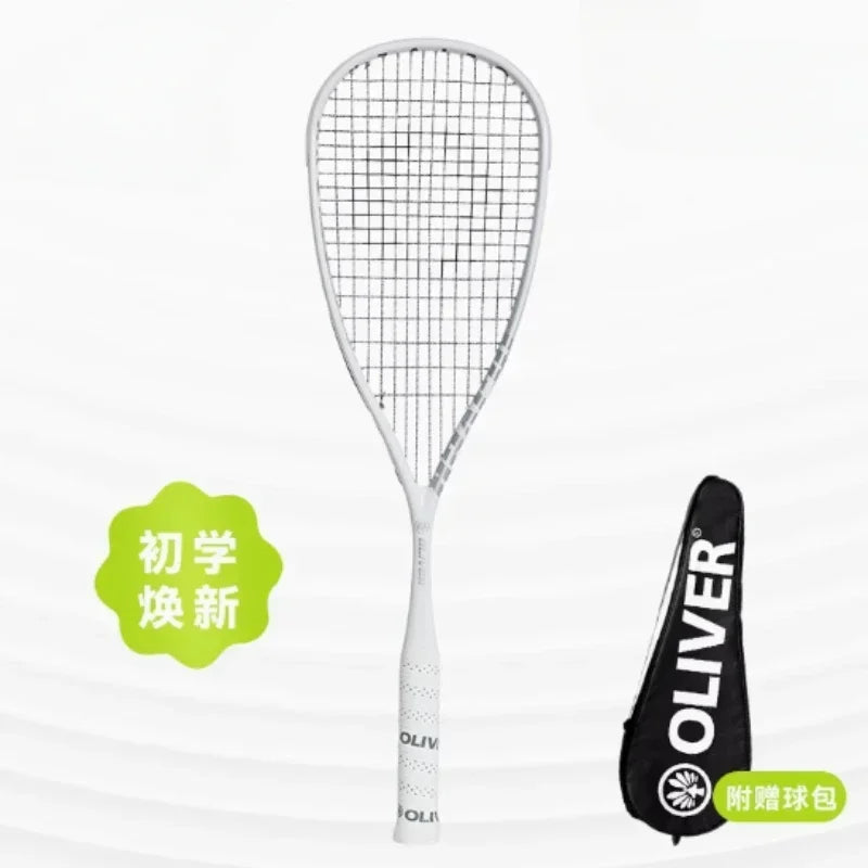 High-Performance Carbon Squash Racquet With String -Bag Included