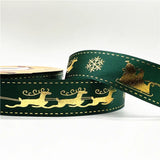 5yards Of 1inch(25mm) Christmas Polyester Ribbon.