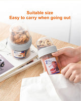 Breakfast Oatmeal Or Yogurt Sealed Container