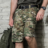 Men's Casual Multiple Pockets Cargo Shorts