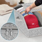 Dustproof Hat Organizer With Lid