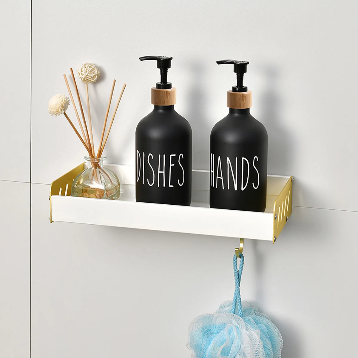 Matte Black Soap Dispensers