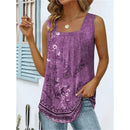 Women's Sleeveless, Pleated Casual Tops.  Size S-5XL.