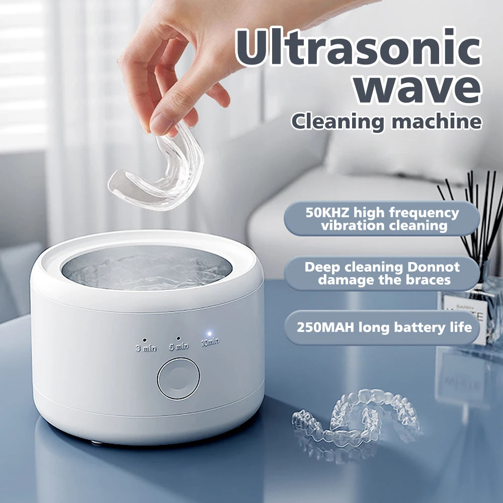 15W Ultrasonic Cleaner for Dentures Or Jewelry