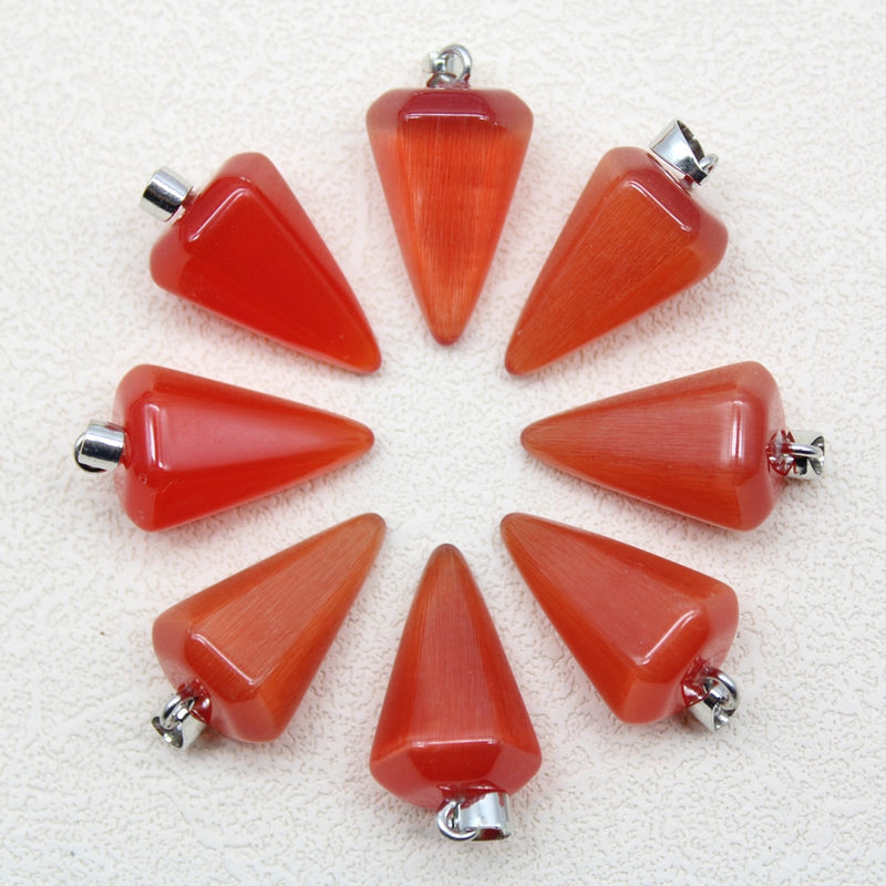 Reiki Natural Stone To Make Beautiful Pendants.