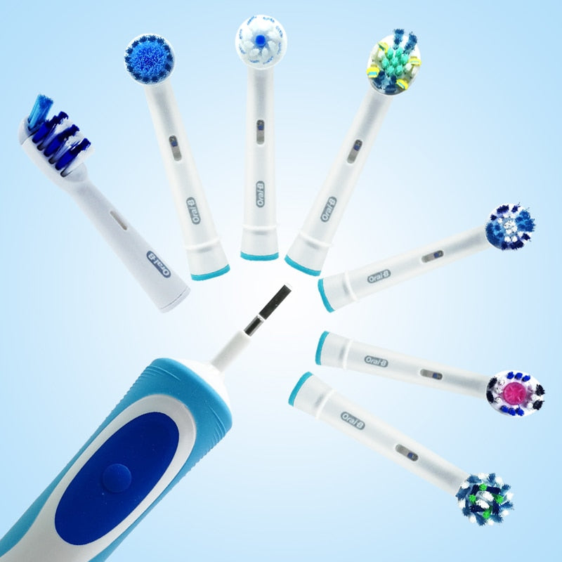 Oral B 3D Whiten Electric Adult Toothbrush With Gift Brush Heads.