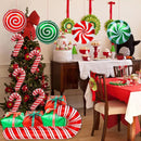 Variety Of Christmas Decorative Foil Balloons.