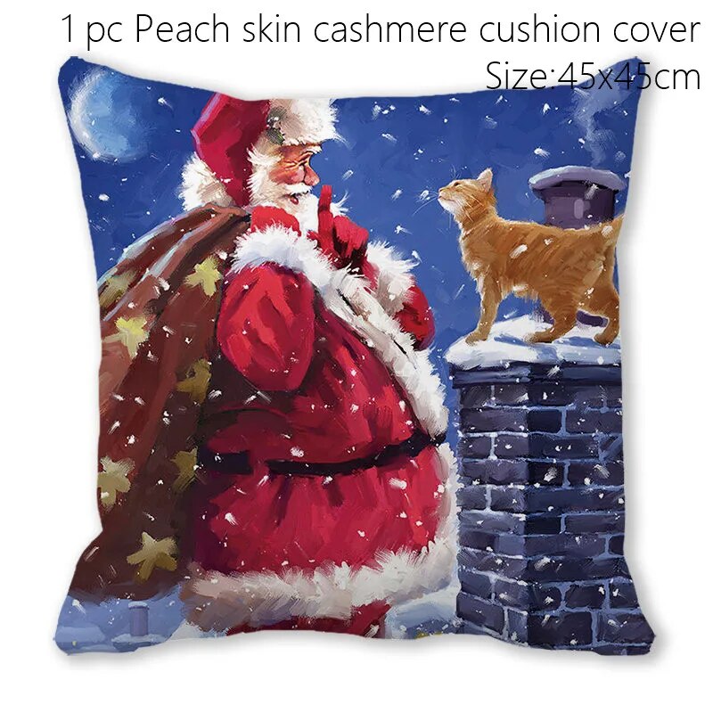 Christmas Decorative Doormat/Pillowcases.